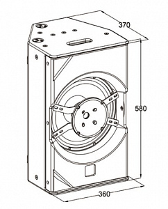 VS 12-4. Пассивная полнодиапазонная двухполосная акустическая система YME серии Versa VS 12-4. Пассивная полнодиапазонная двухполосная акустическая система YME серии Versa
